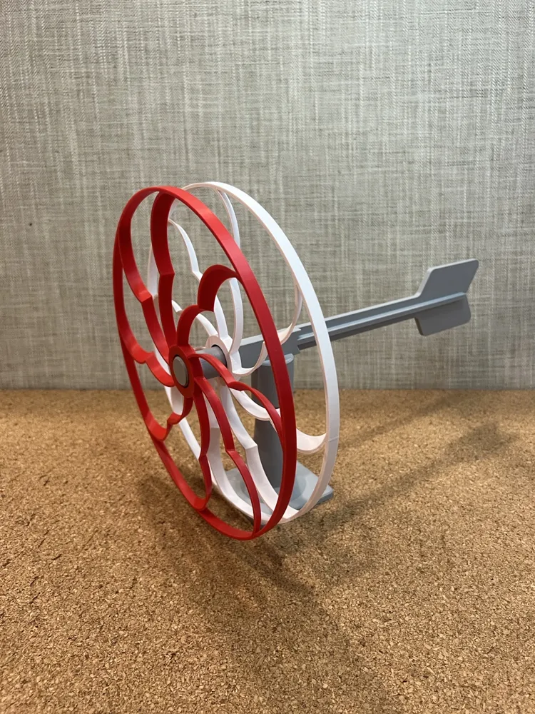 Garden Pinwheel - Free 3D Print Model - MakerWorld