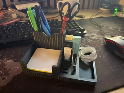 Office stand pen, flash, microSD and SD