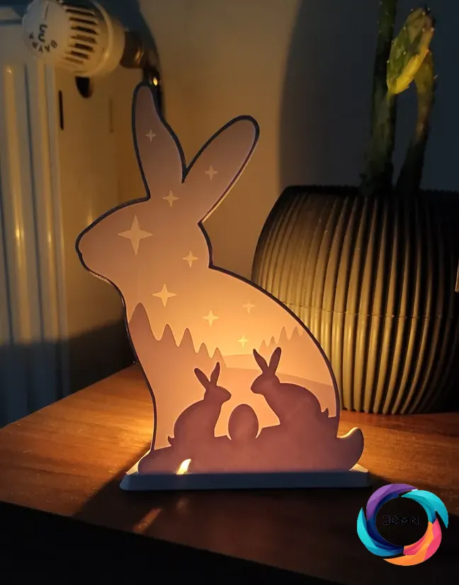 Easter Bunny Glow Shade