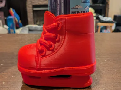 Ice Skate Can Koozie