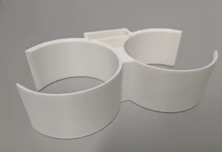 Mason Jar Spacer with Utensil Slot