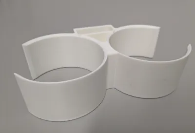 Mason Jar Spacer with Utensil Slot