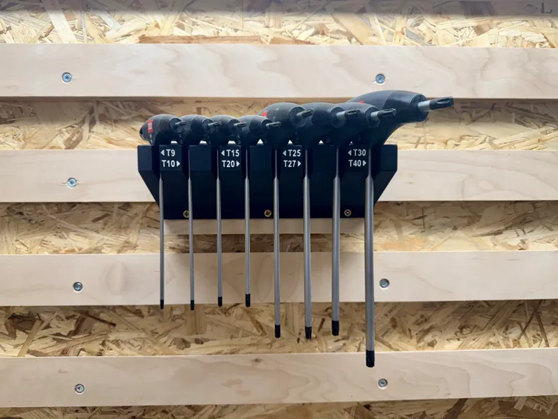 T-Handle Torx Holder Wall Mount & Organizer