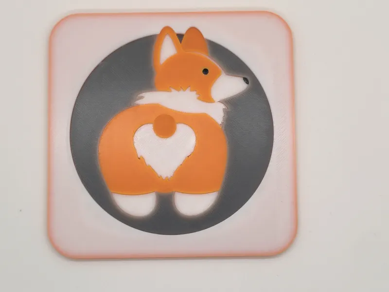 Cute Corgi Coasters