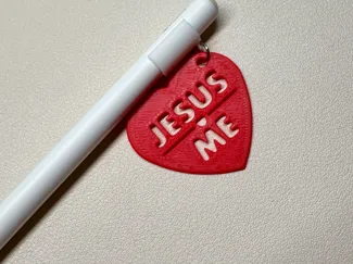 JESUS LOVES ME 펜던트