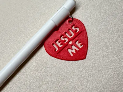 JESUS LOVES ME Pendant