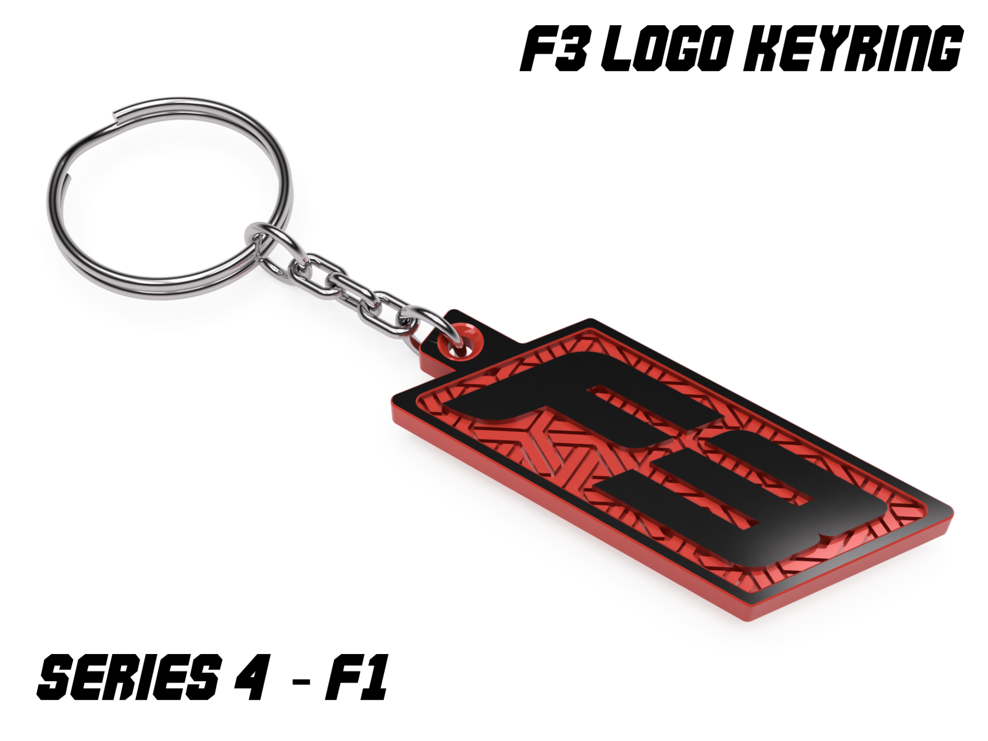 F3 Logo Keyring