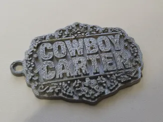 Cowboy Carter Keychain – Fanmade Tour Souvenir