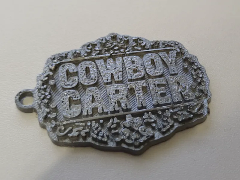 Cowboy Carter Keychain – Fanmade Tour Souvenir