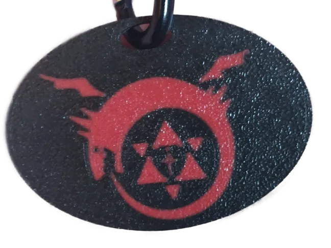 Homunculus Symbol keychain