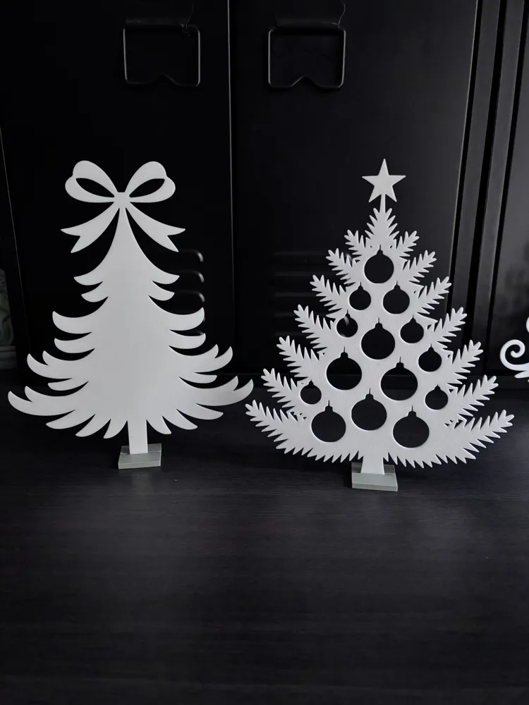 Christmas tree 2 (with stand) Free 3D Print Model MakerWorld