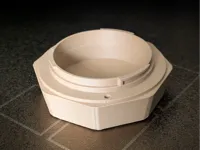 0.16mm layer, 2 walls, 15% infill with supports.