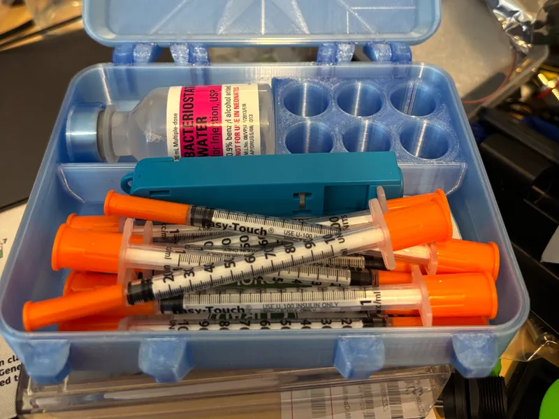 SnapLock Peptide Travel Case