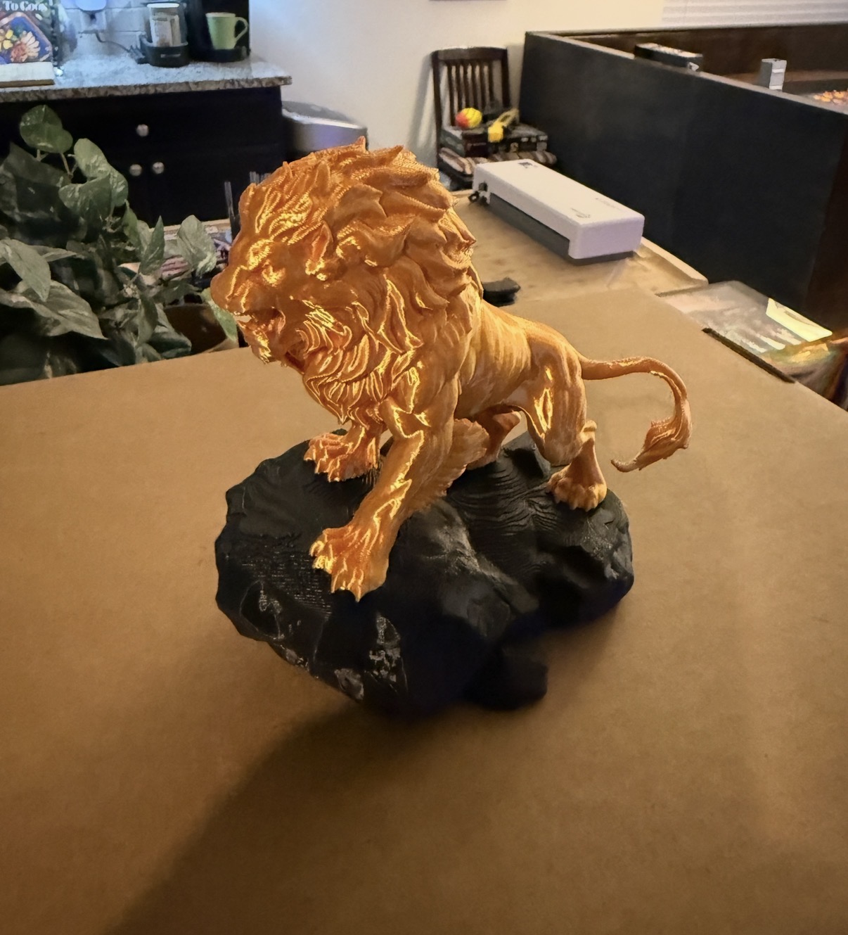 Miniatura 3 do modelo 3D 雄狮