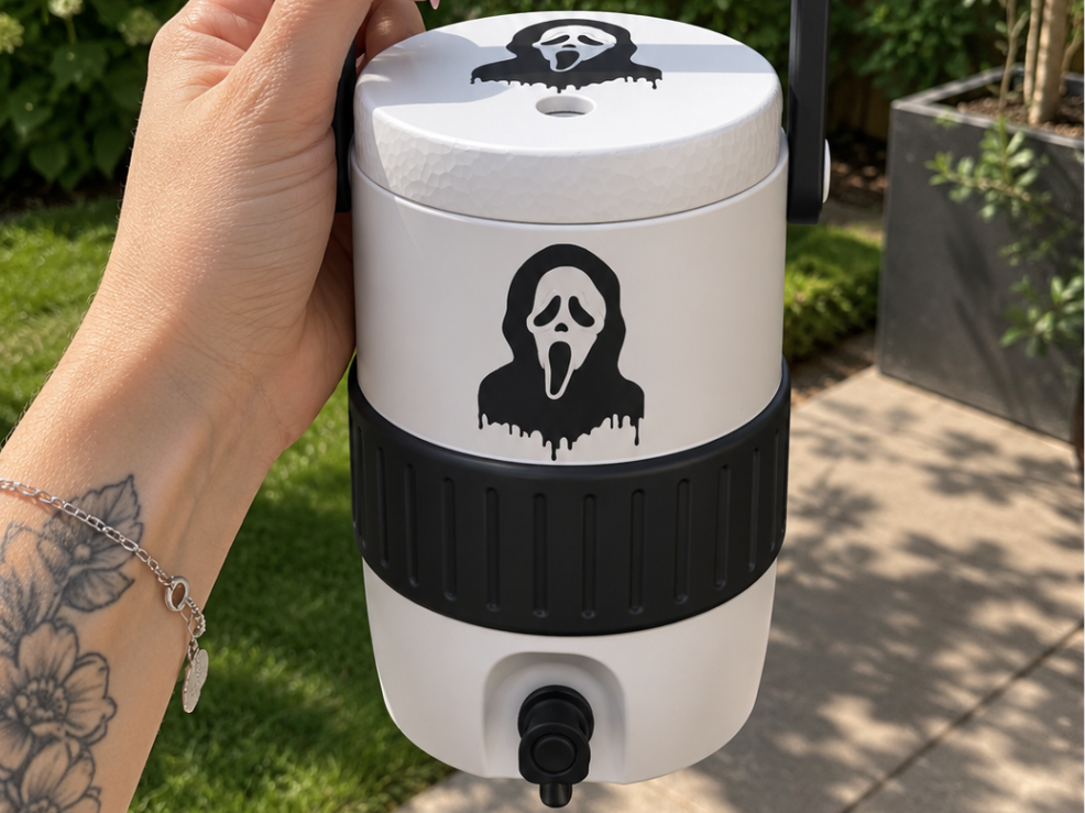 GHOST FACE CAN HOLDER - 1