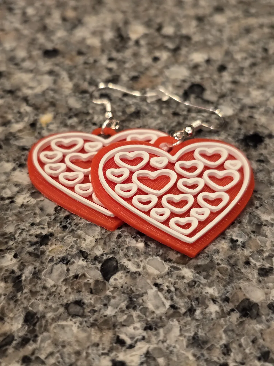 Valentine's Day Earrings FREE COMMERCIAL LICENSE view 2