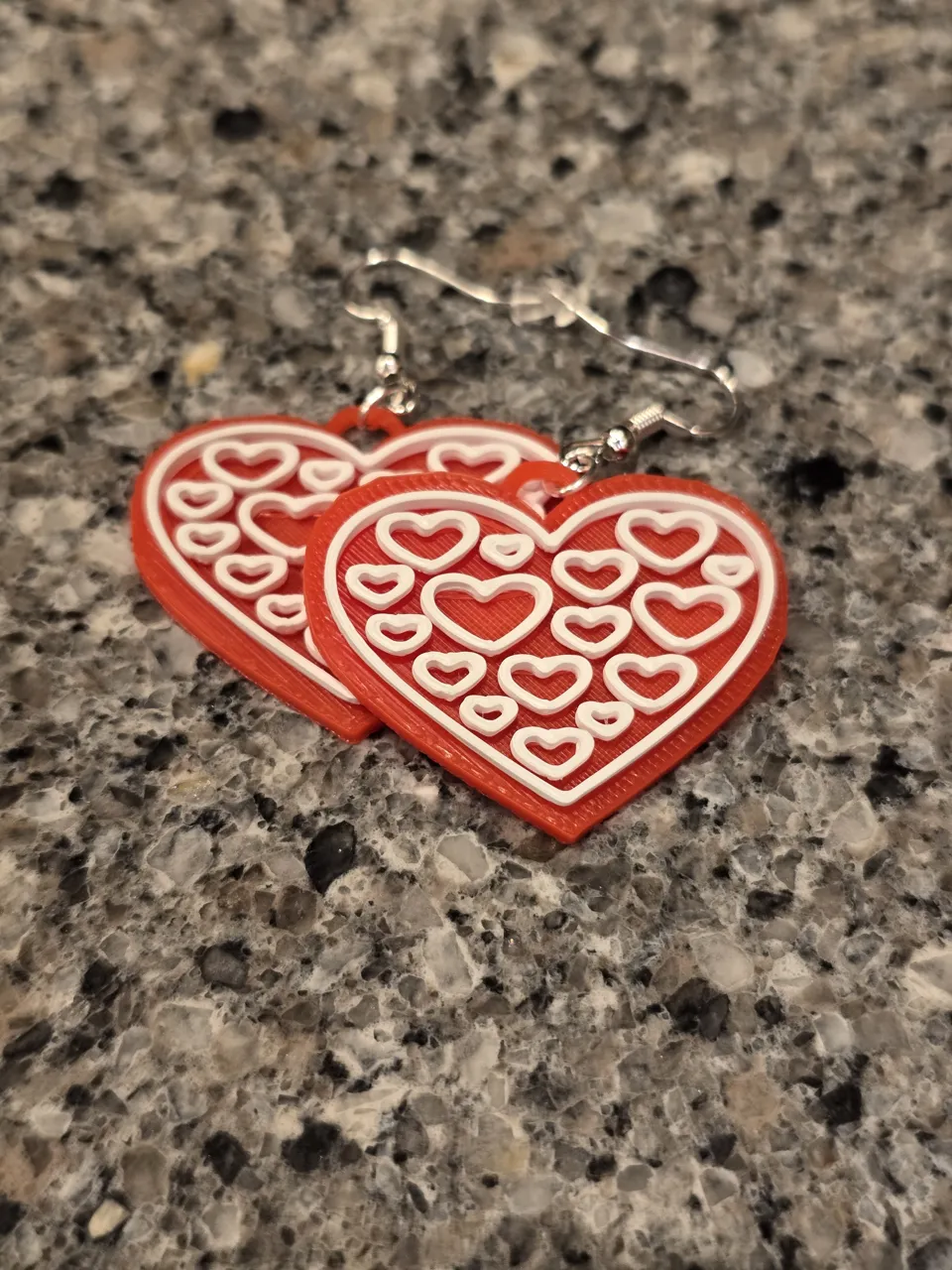 Valentine's Day Earrings FREE COMMERCIAL LICENSE view 3