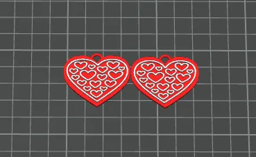 Valentine's Day Earrings FREE COMMERCIAL LICENSE view 4