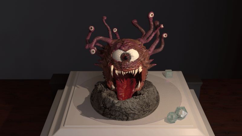 D&D Beholder Dice Tower