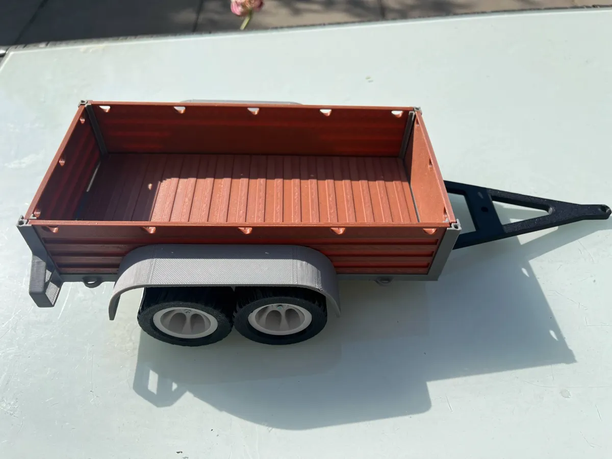 Remorque tout-terrain pour voiture RC 1:10-1:12