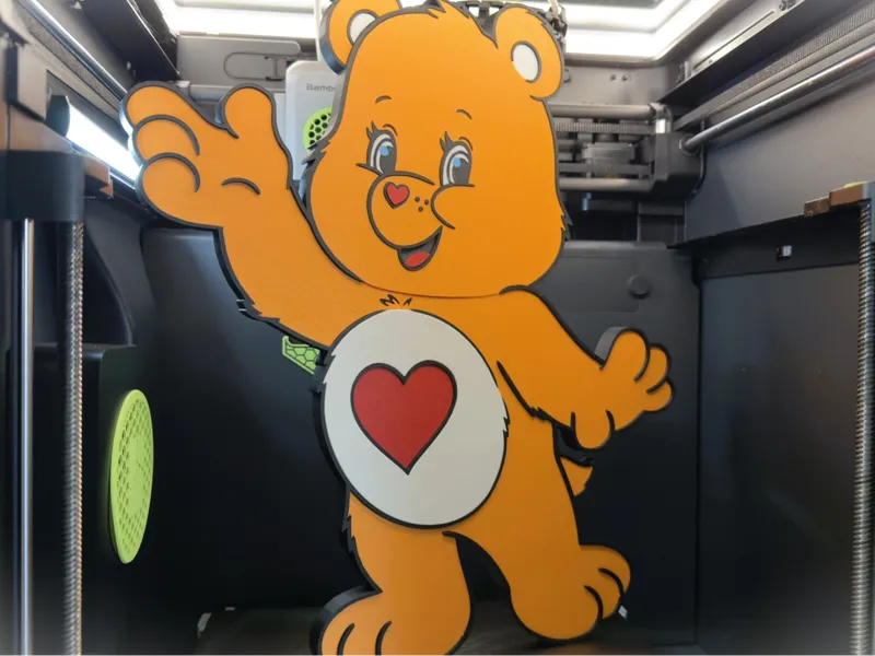 Tender Bear (NO AMS) Wall Art