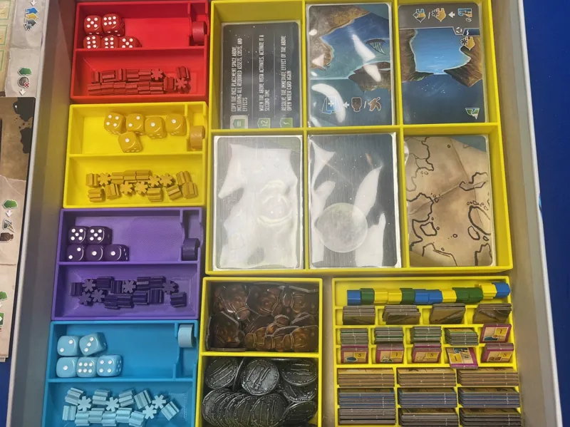 Wayfarers of the South Tigris Board Game Insert