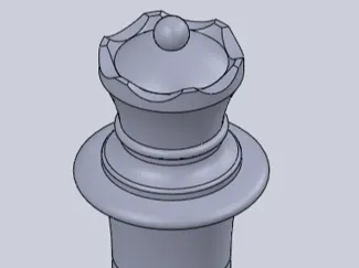 Queen Chess Piece with Hidden Compartment