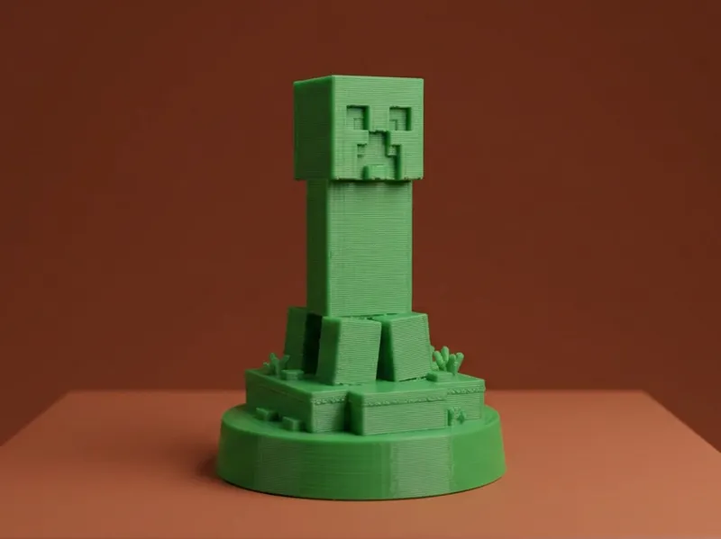 Minecraft Creeper Mob Figurine