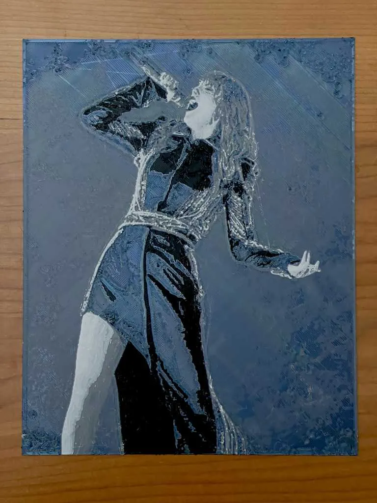 Taylor Swift Reputation Stadium Tour (HueForge)