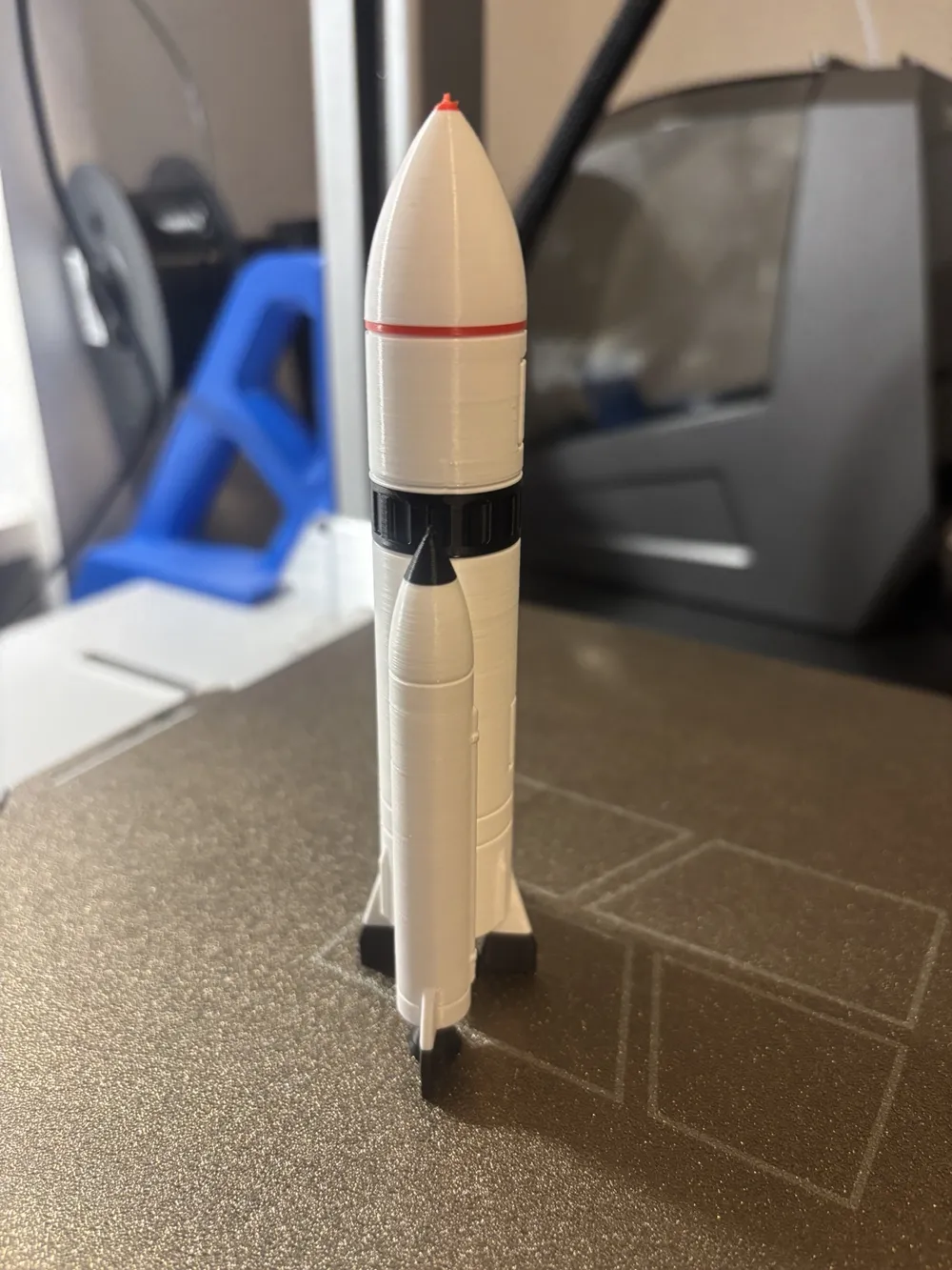 Fuseee VECTOR 130 — Fusée de bureau monopièce - Modèle d'Impression 3D Gratuit ...