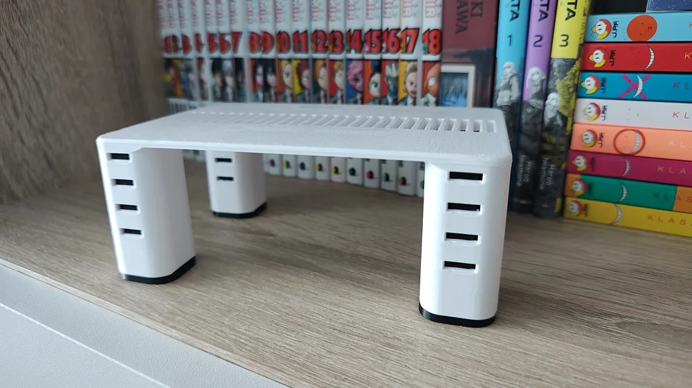 Book riser Manga (adjustable height) - Free 3D Print Model - MakerWorld