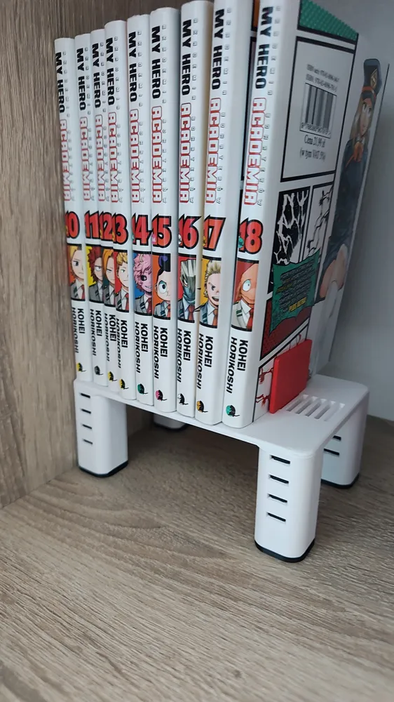 Book riser Manga (adjustable height) - Free 3D Print Model - MakerWorld