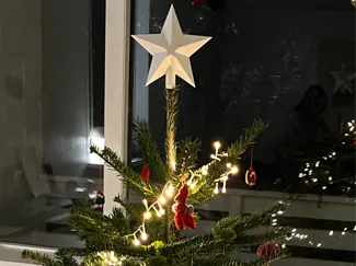 Star for christmas tree