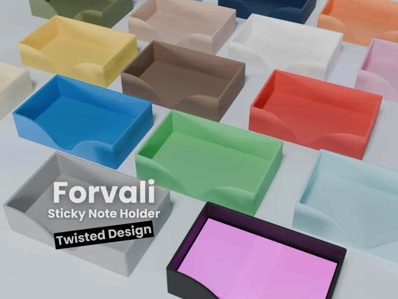 Forvali Sticky Note Holder