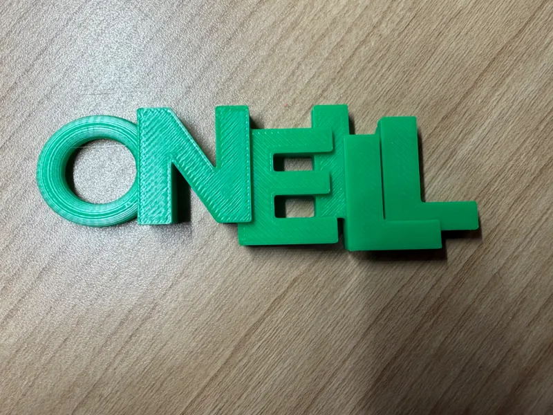 Simple Neill keyring