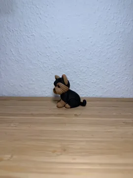 Modelo para impresión 3D: Strick-Yorkshire Terrier — vista de referencia 5