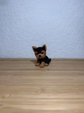 Modelo para impresión 3D: Strick-Yorkshire Terrier — vista de referencia 4
