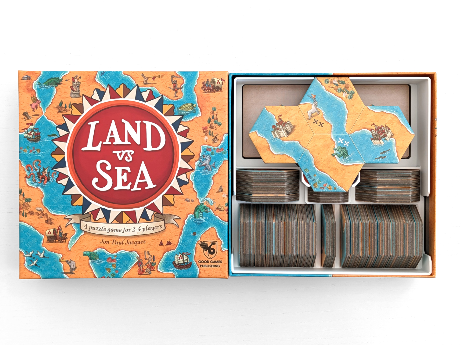 Land vs Sea w/Expansion - Organizer Insert