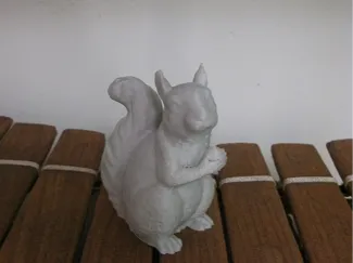 Squirrel Statue Decor