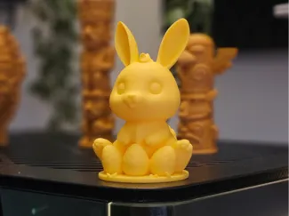 Cute easter bunny with eggs (Only 40 or 8 grams!)