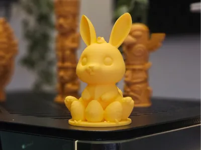 Cute easter bunny with eggs (Only 40 or 8 grams!)