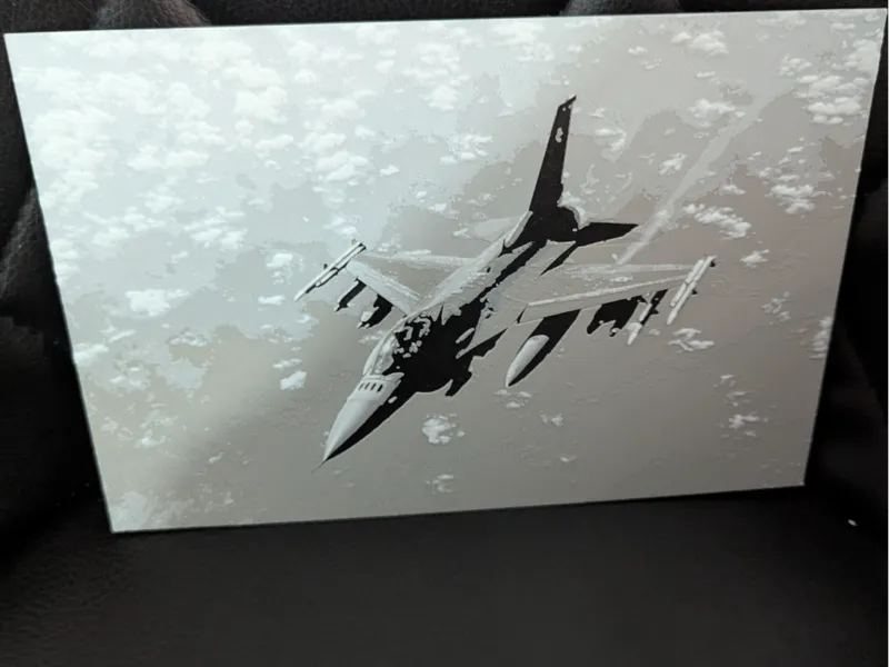 F-16 fighter jet hueforge (read description)