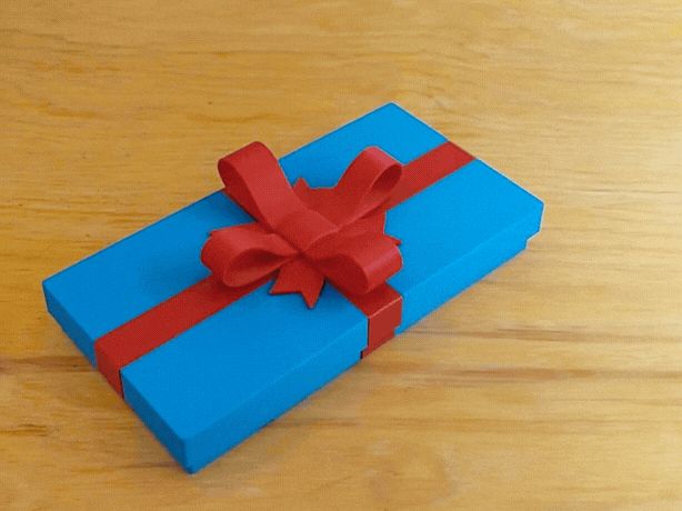 Slim Lockable Gift Box – Banknote/Cheque/Giftcard