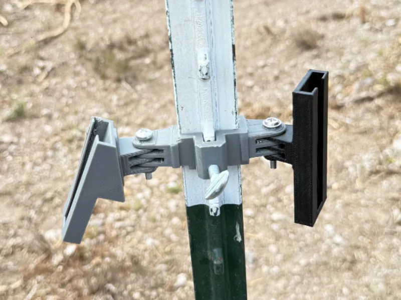Cuddeback Trail Camera & Solar Panel T-Post Mount