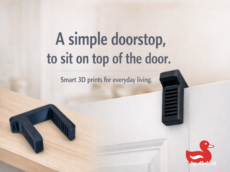 Door stop - Top on door