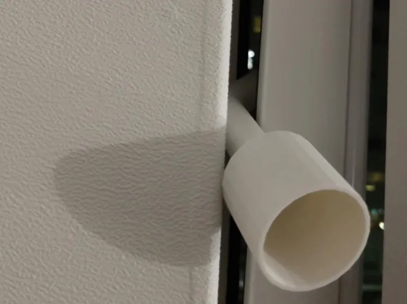 Tilt & Turn Window 55mm exhaust pipe