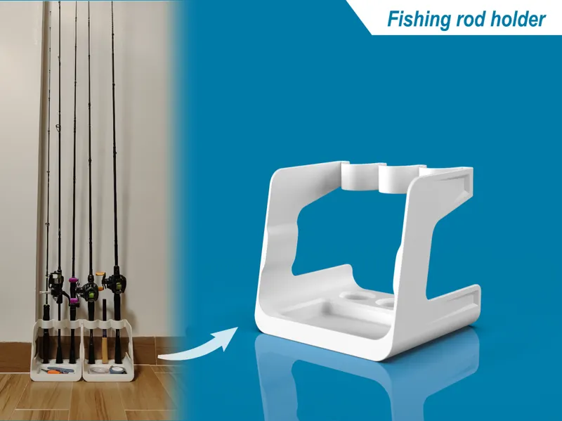 鱼竿竿架（fishing rod holder)