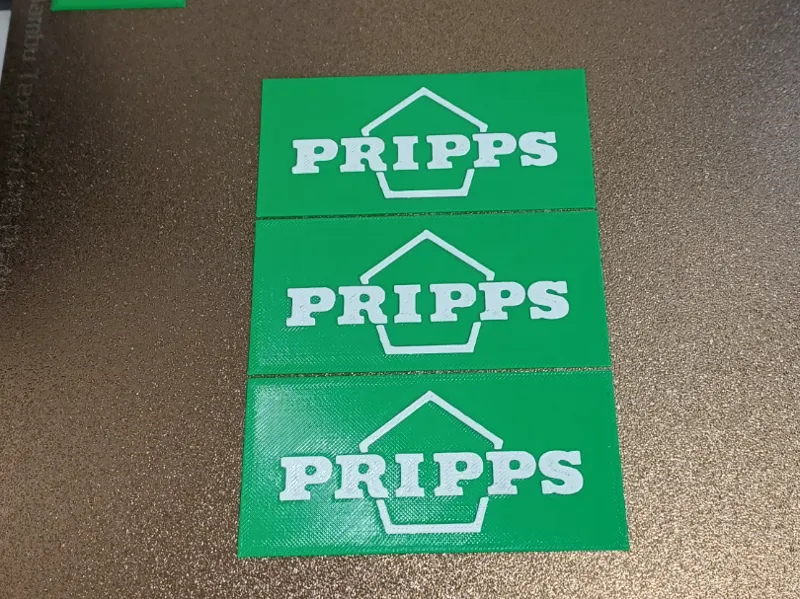 Pripps logo till dahliin86's ölback.