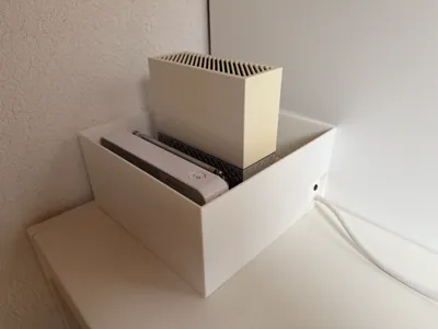 Cable-Friendly Storage Box