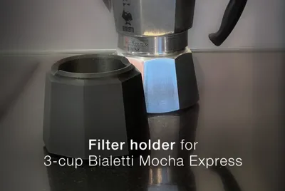 Filter holder for Bialetti 3-cup